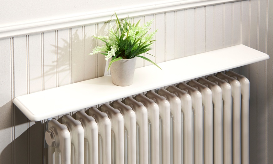 Image 1: Easy Fit Radiator Shelf