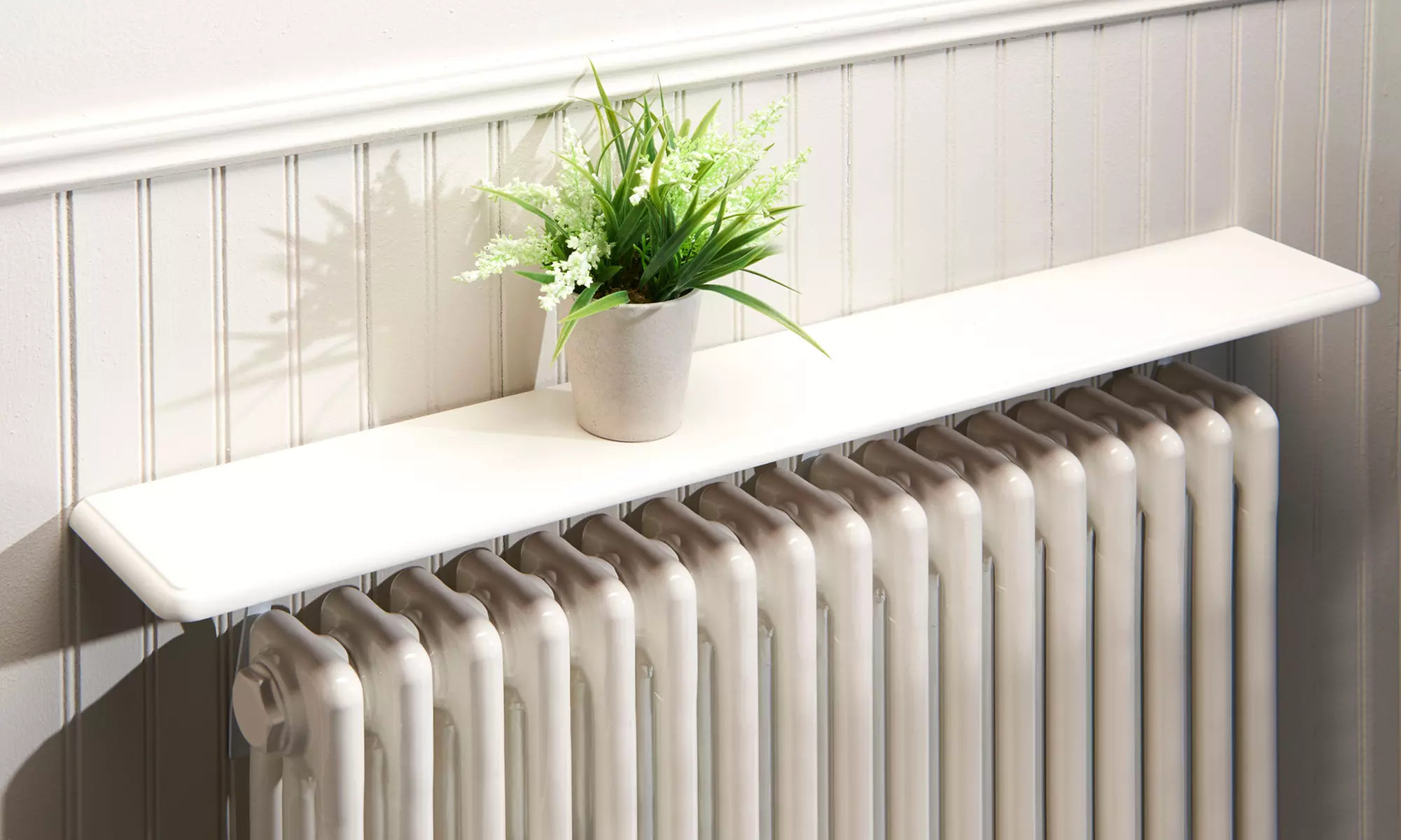 24'', 36'' or 48'' Easy Fit Radiator Shelf - Primary Image