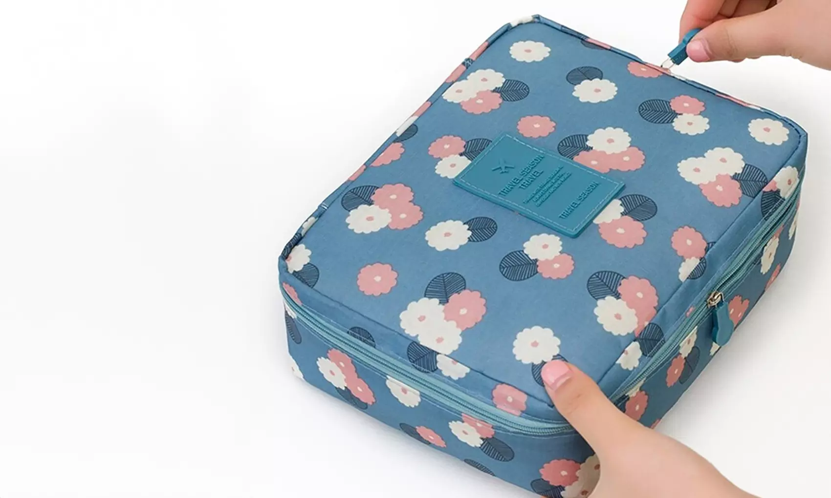 1 of 2 waterbestendige toilettassen