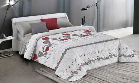 Copriletto Made in Italy in cotone 100%