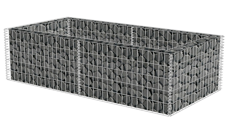 Image 6: Jardinière gabion 