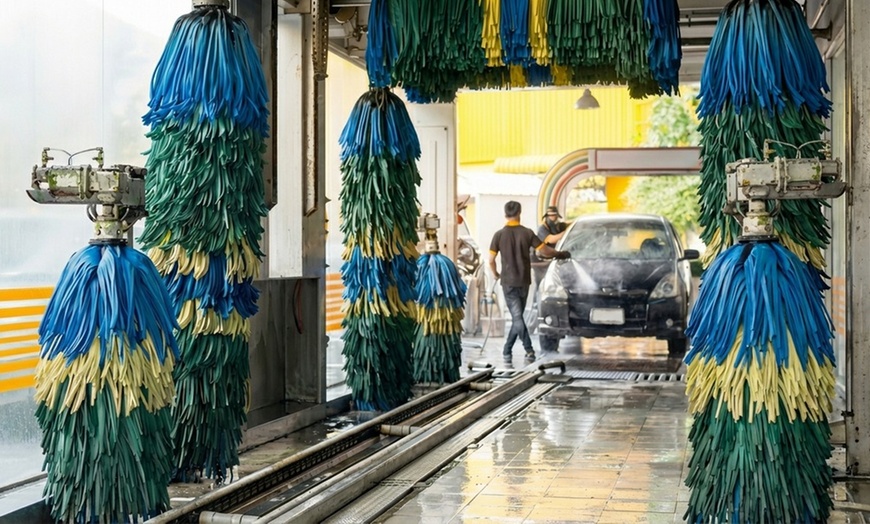 Image 2: Unlimited Automatic Car Washes & Free Vacuums at Break Time Car Wash