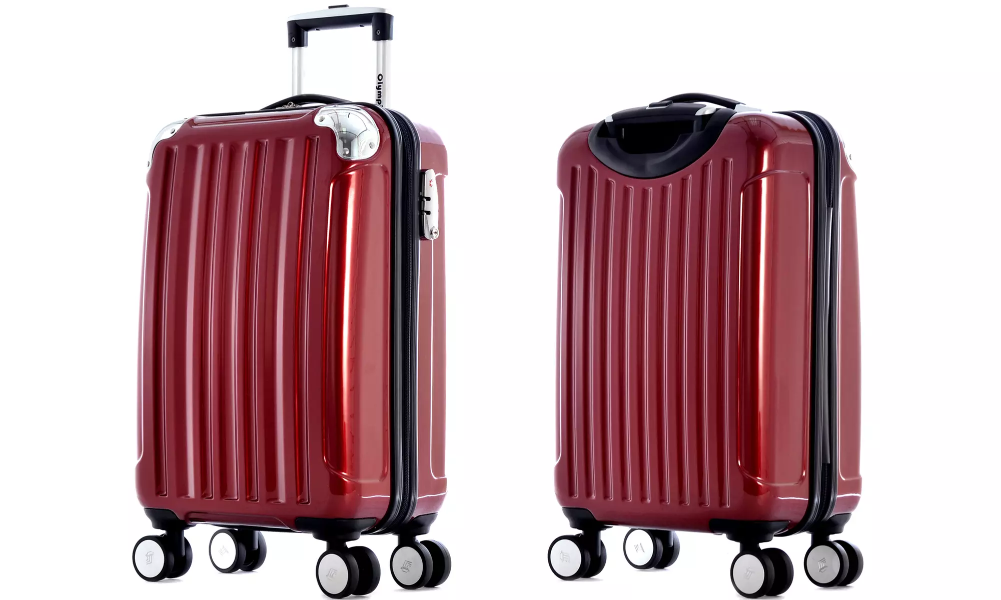 Olympia USA Whistler 21" Carry-On Polycarbonate Hardside Spinner Luggage - Second Medium