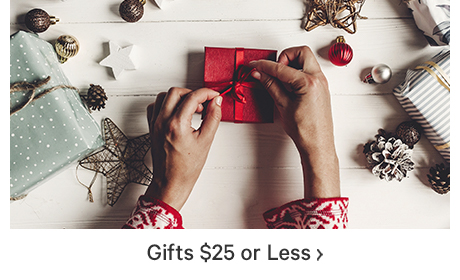 Gifts $25 or Less