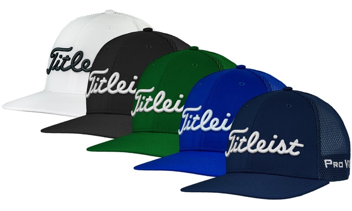 titleist tour snapback hat