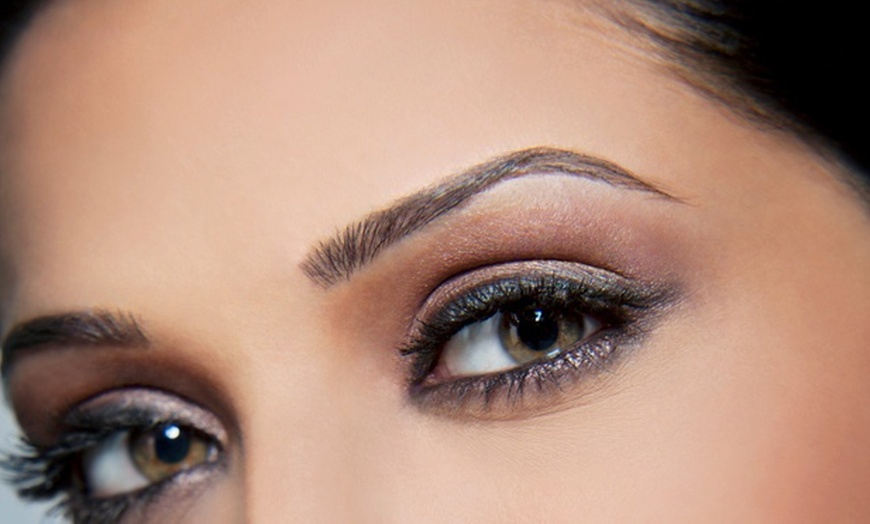 Image 1: Eyebrow and Eyelash Services