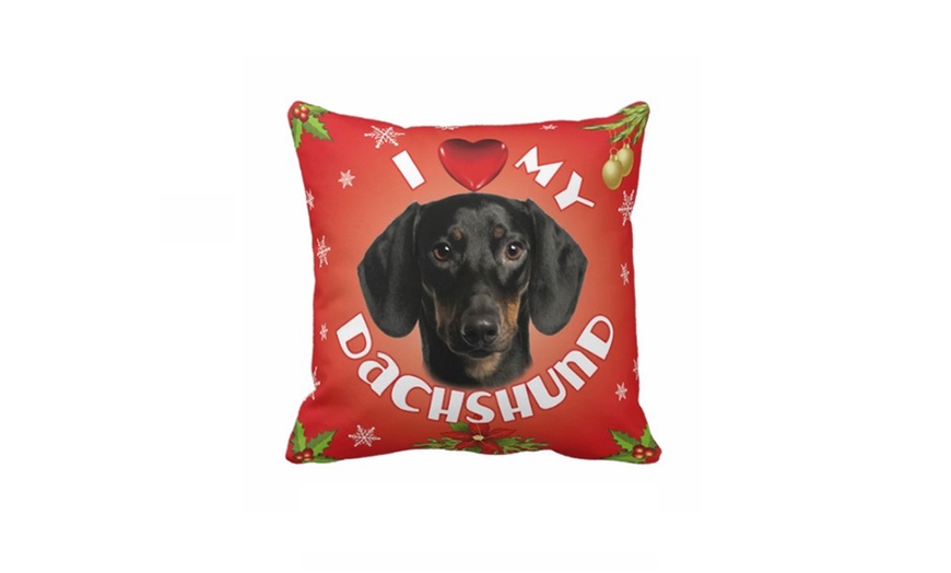 dog themed throw pillows