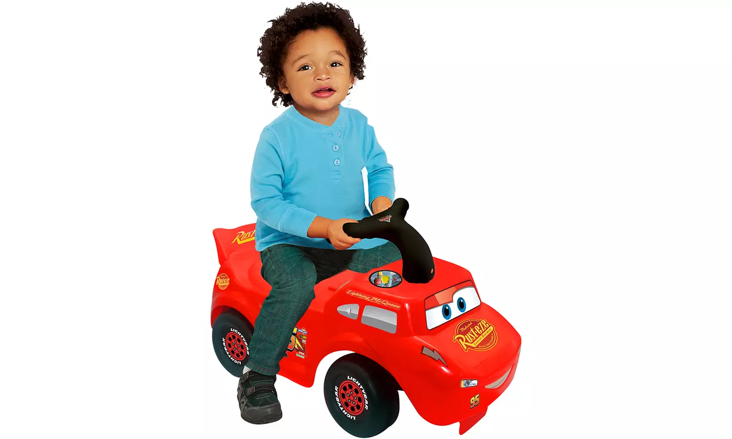 Leuchtend rotes Rutschauto Lightning McQueen für Kinder - Primary Image