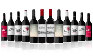 12-Bottle Red Mixed Wine Case