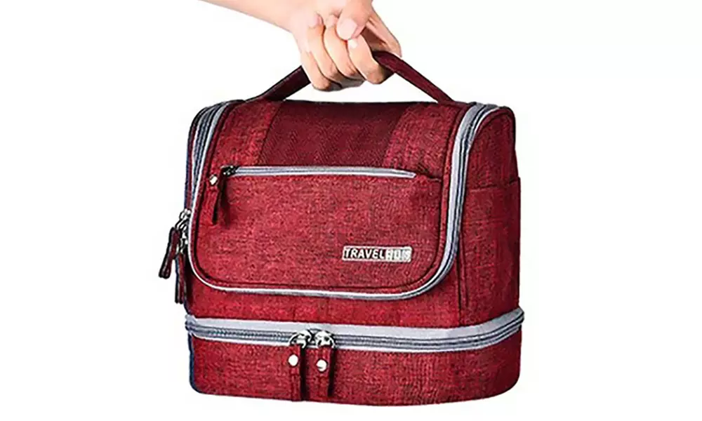 Trousse de toilette imperméable, coloris au choix