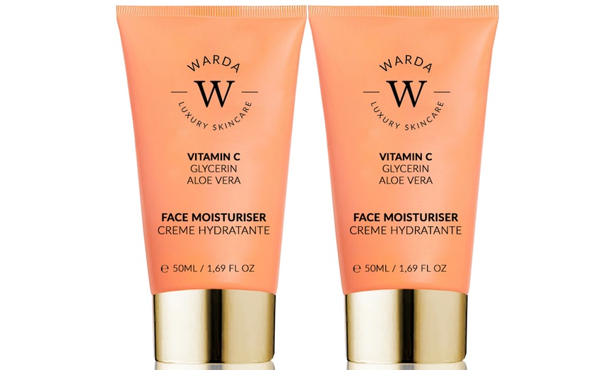 Image 2: One or Two Warda Skincare Skin Glow Boost Vitamin-C Moisturisers