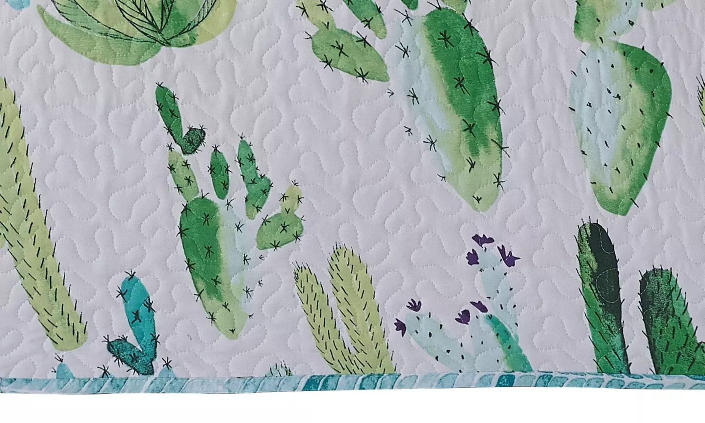 Home Style Reversible Printed Quilt Set (3-Piece) - Second Medium
