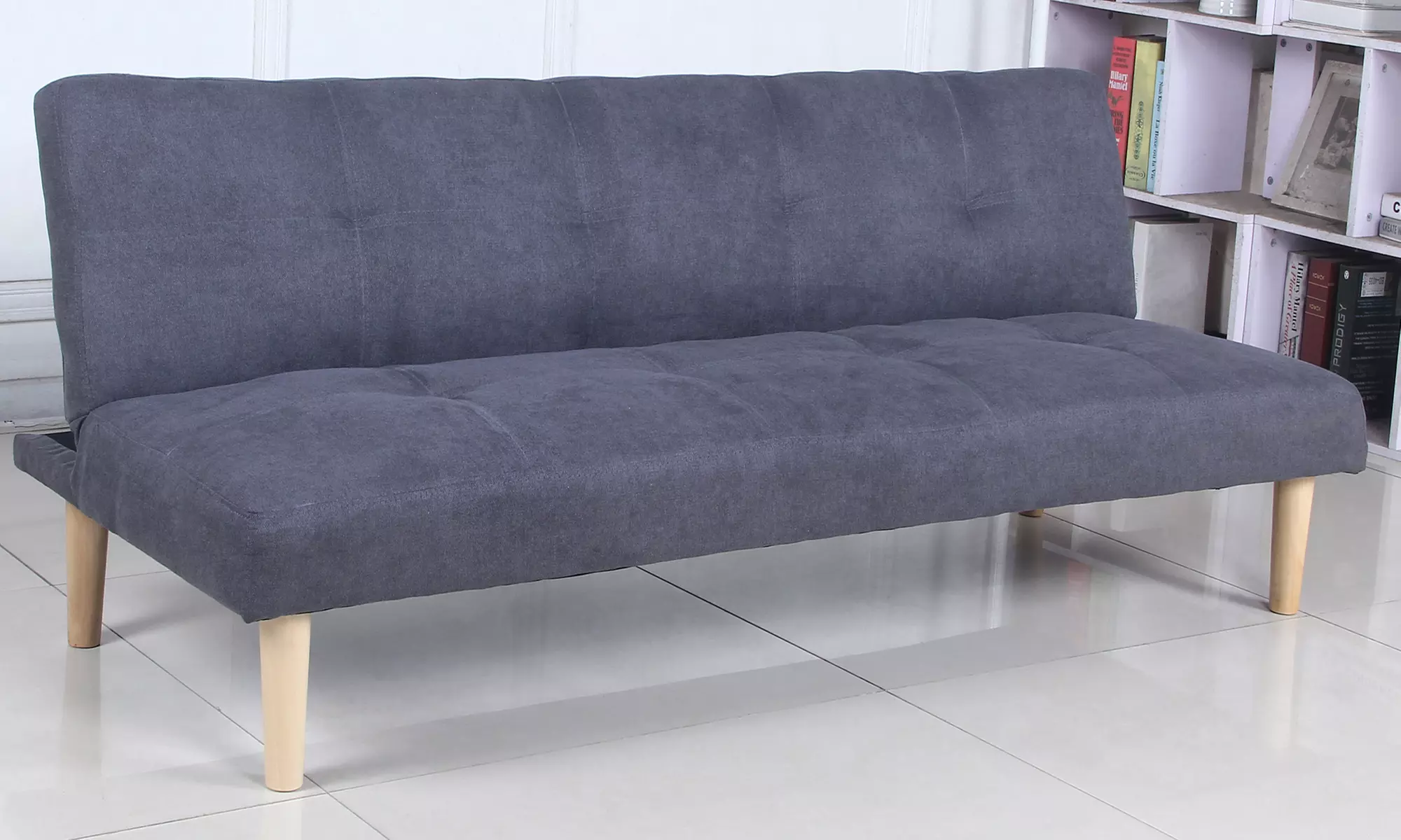 Canapé convertible capitonné Joy, livraison offerte - Primary Image