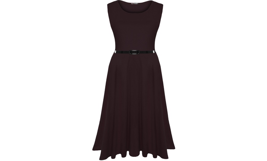 Image 5: Oops Flared Skater Dress
