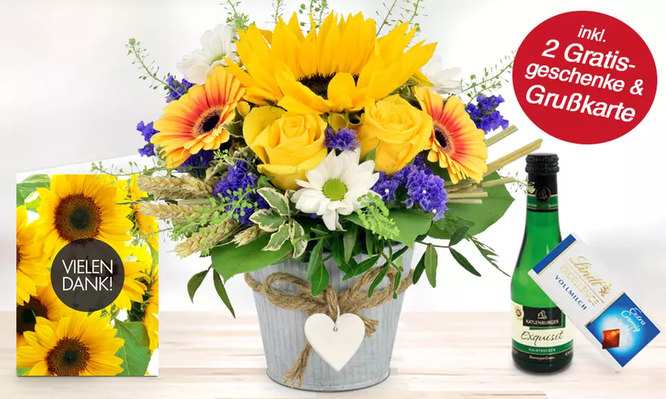 Sommerlicher Blumenstrauß nach Wahl