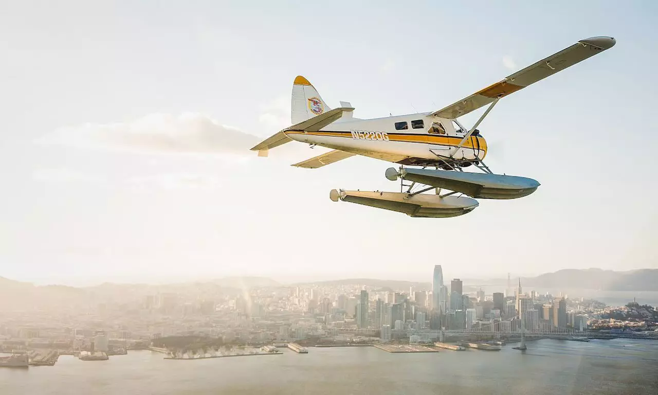 Alcatraz and City Sites or Golden Gate Seaplane or Helicopter Adventure at Seaplane Adventures (Up to 0% Off) - Primary Image