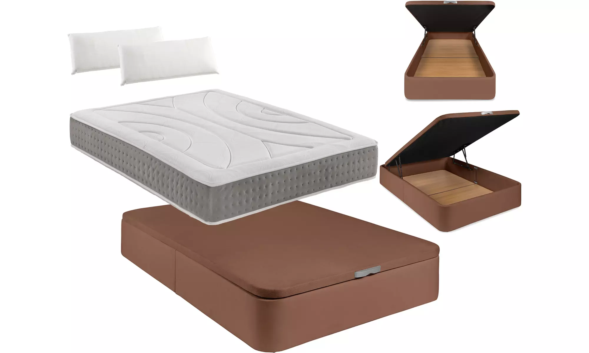 Pack de canapé, colchón y almohada, con envío gratuito - Primary Image