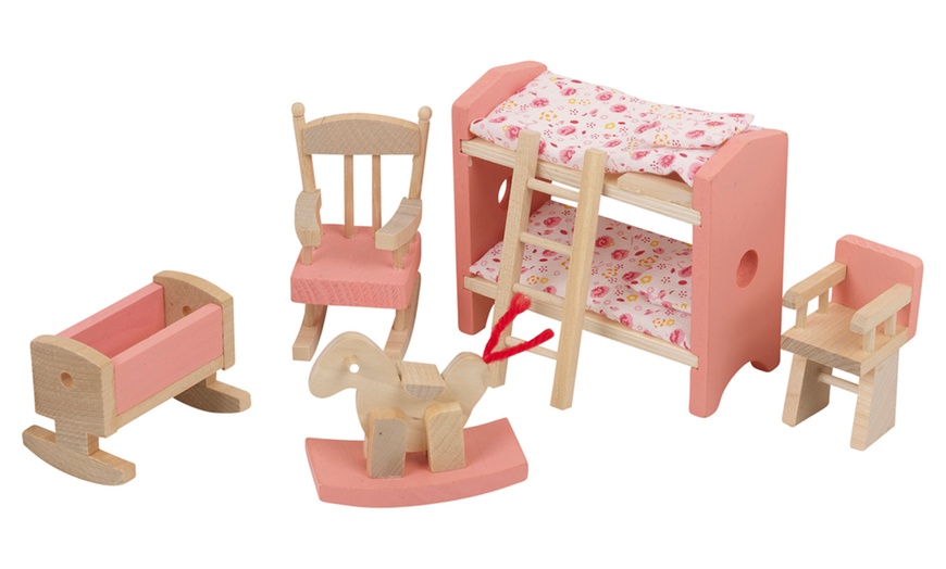 Image 4: Six Dollhouse Furniture Sets