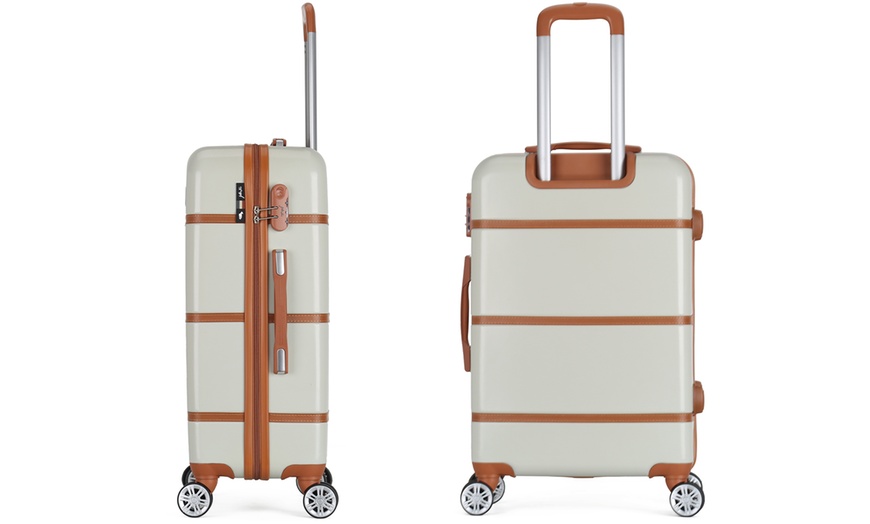 Four Trolley Suitcases Set | Groupon Goods