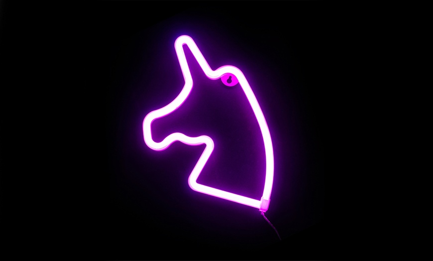 Image 10: Themed Neon Wall Light