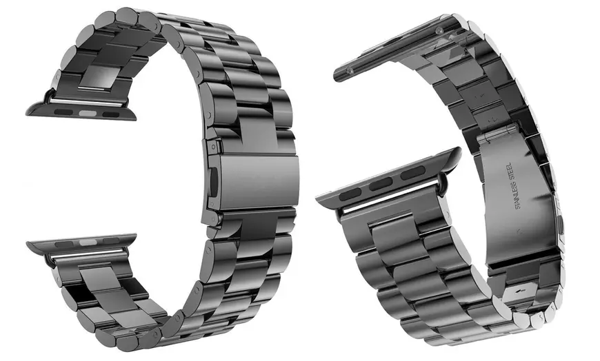 Image 2: Roestvrijstalen armband voor Apple Watch