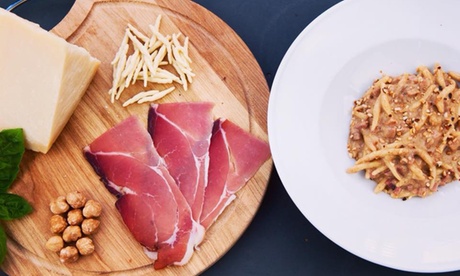 Menu di carne con antipasto, primo, dolce e vino, al ristorante Il Gatto E La Volpe (sconto fino a 56%)