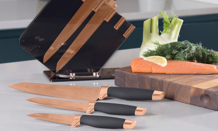 Image 13: Tower Five-Piece Knife Set