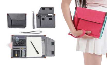 Multi-Layered Travel Handbag