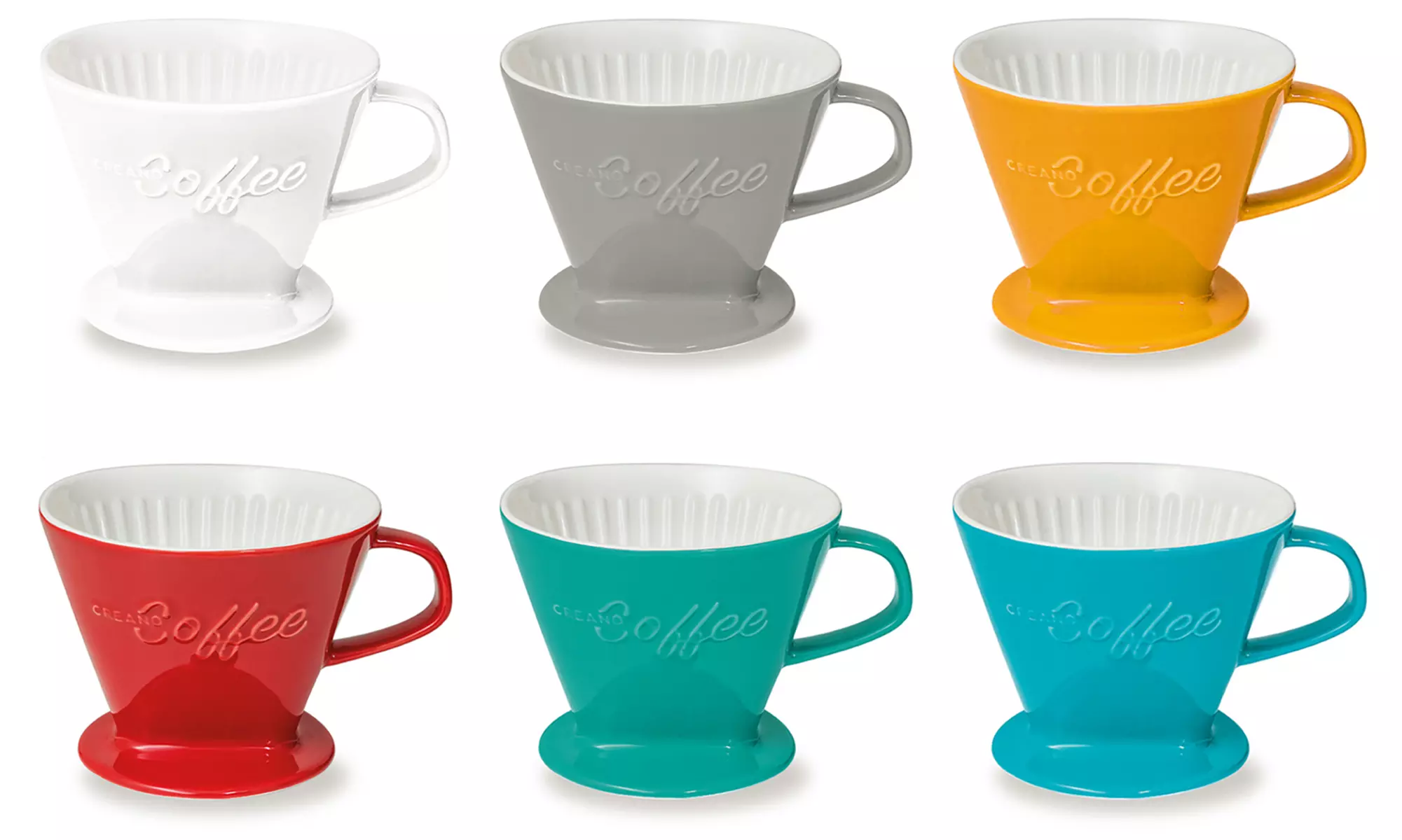 Filtre à café en porcelaine Creano ; plusieurs coloris disponibles - Primary Image