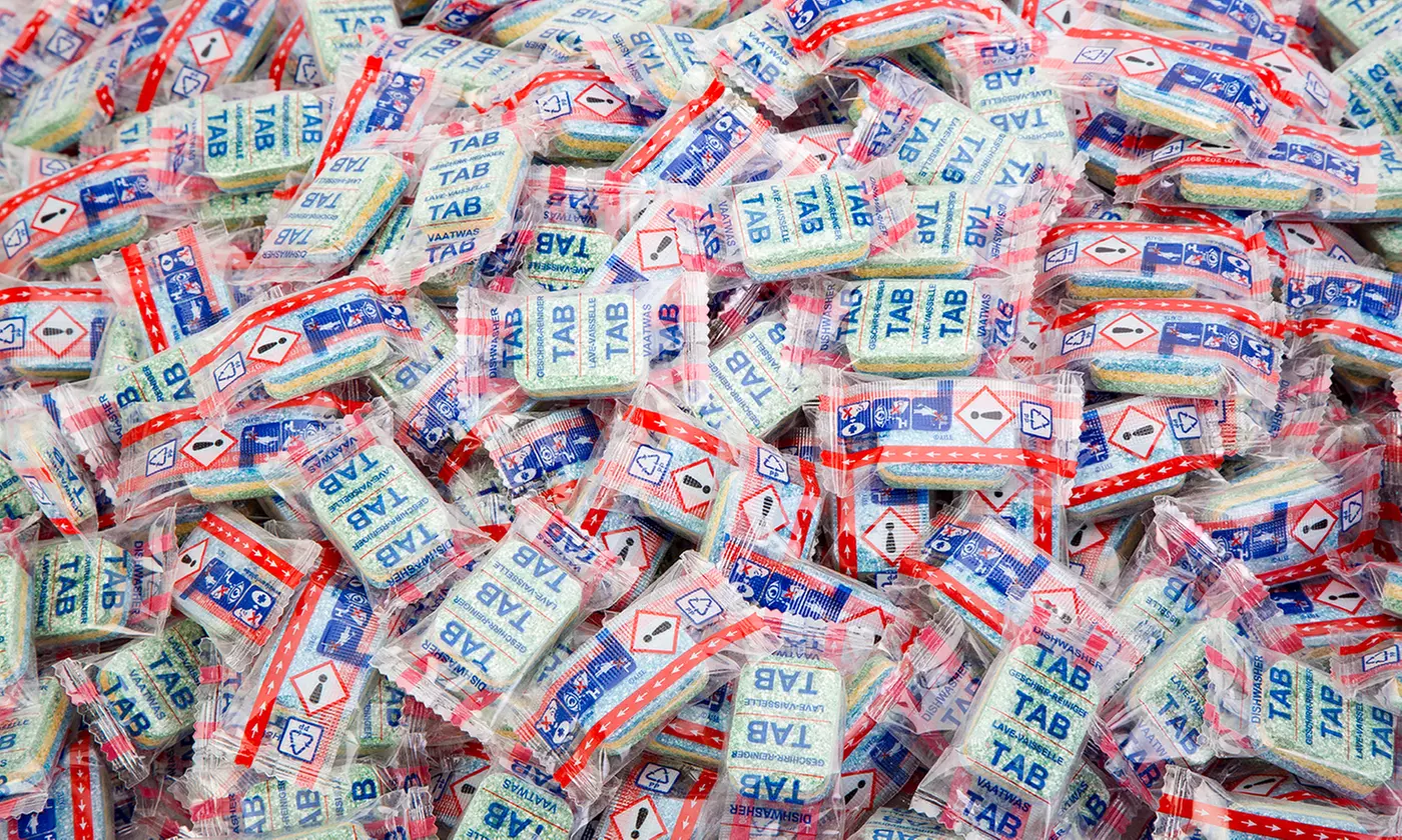 500 or 1000 Dishwasher Tablets 18g - Second Medium