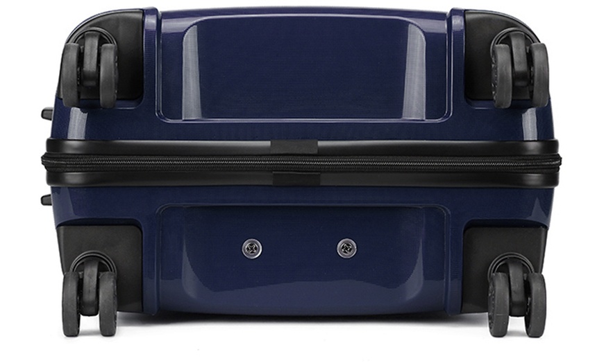 Image 12: Kono Hard Shell PP Suitcase or Set