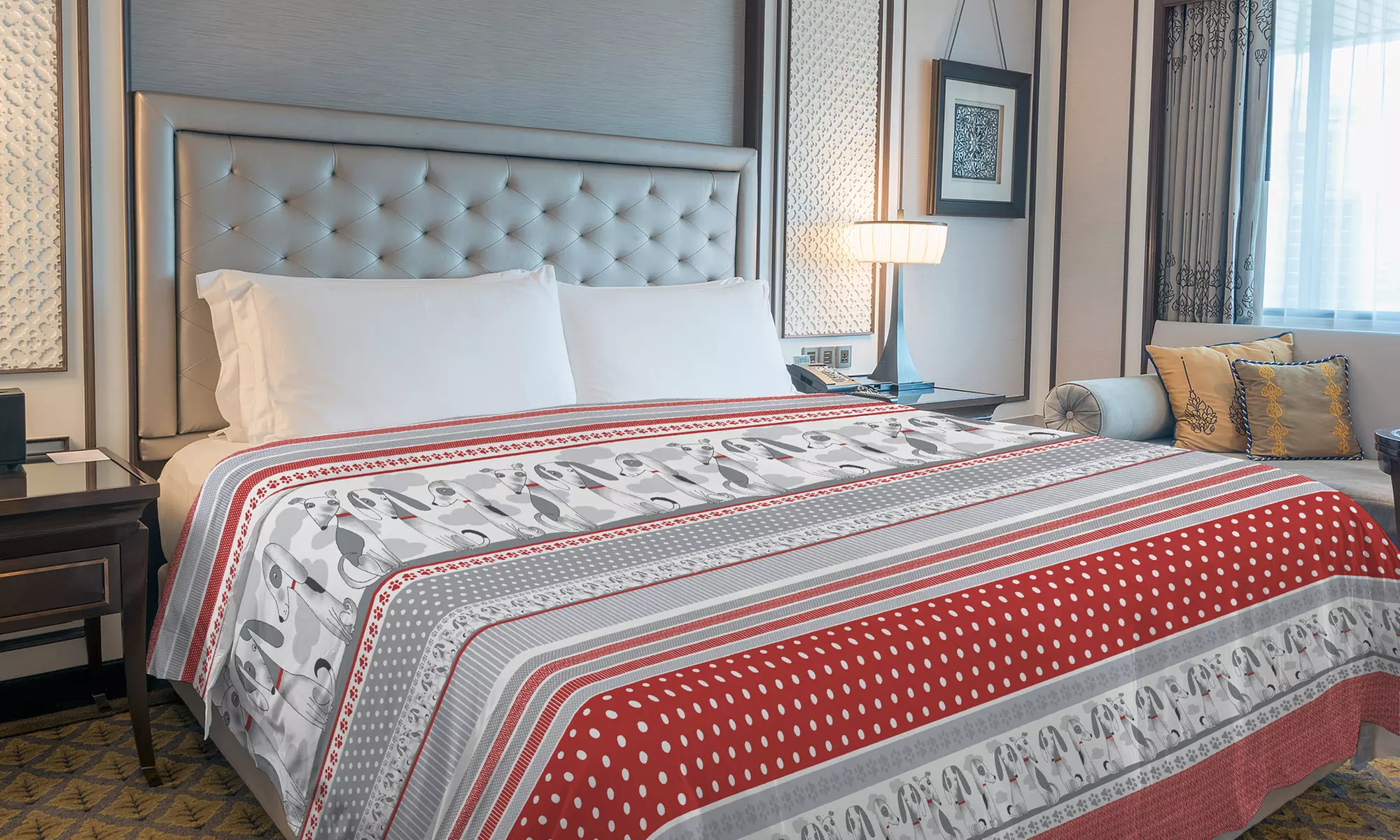 Tagesdecke aus Baumwolle