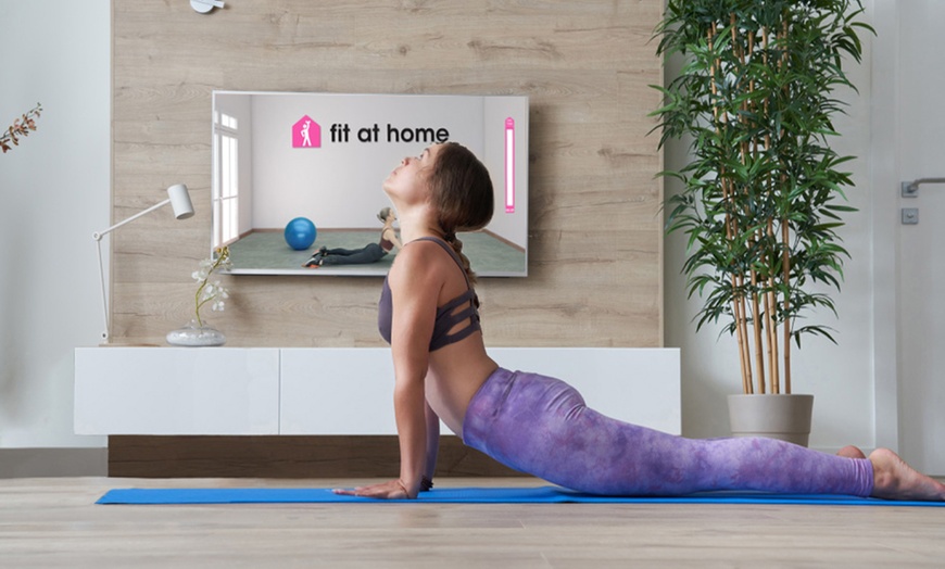 Image 1: Choice of Fitness Subscription at Fit at Home