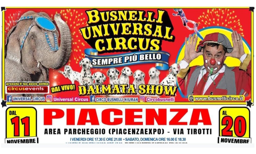 Image 1: Circo Busnelli arriva a Piacenza!