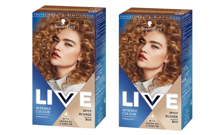 Image 62: 1 ou 2 boîtes de teinture cheveux "Live Intense Colour" de Schwarzkopf