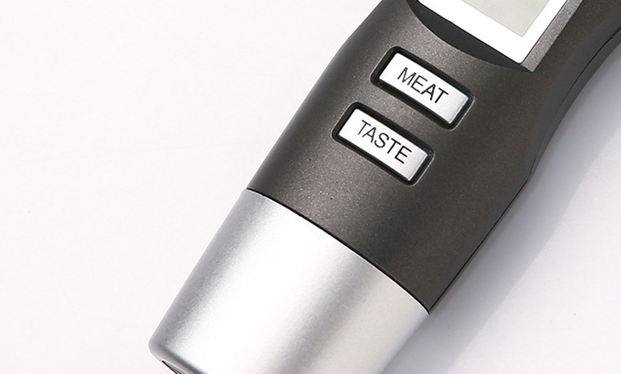 Image 3: Digital Meat Thermometer Fork