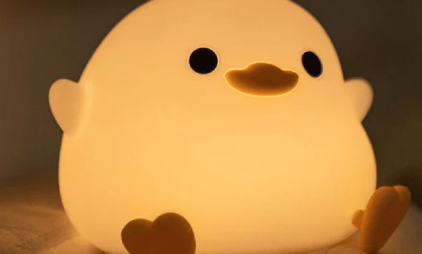 Image 4: USB Rechargeable Duck Design Desk Lamp