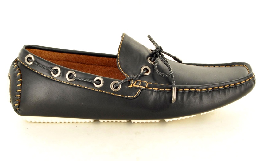 Image 8: Men's Lace-Up Loafers