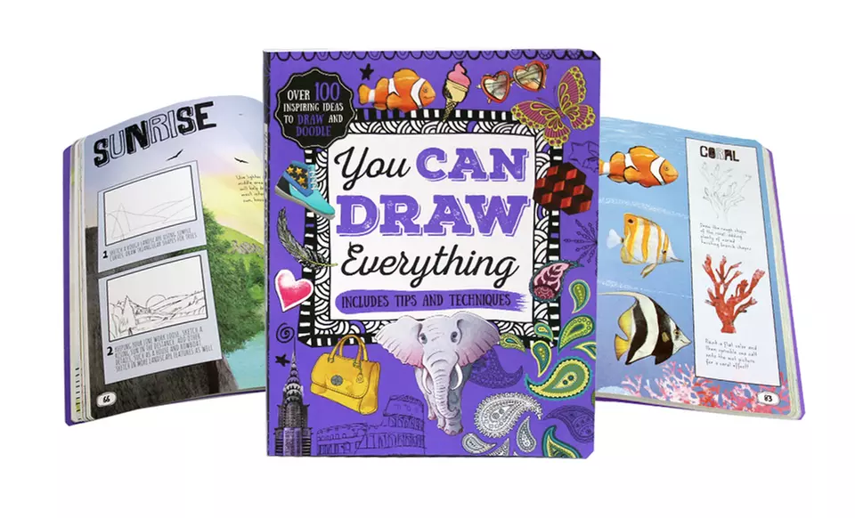 Instructional Two Book Drawing Set - Second Medium