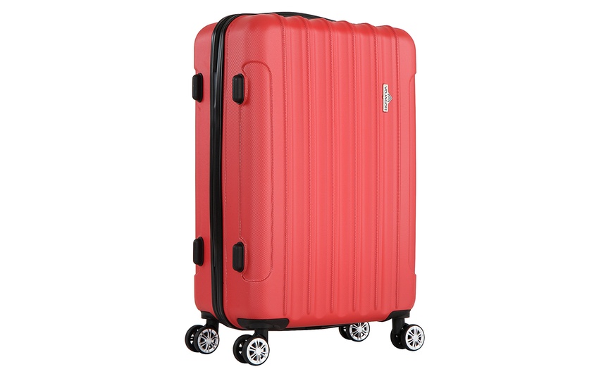 Image 30: 3-Piece Hard Shell Suitcase Set