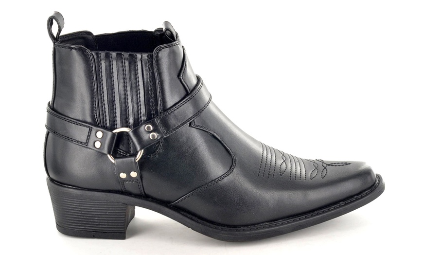 Image 7: Bottines style Western Homme