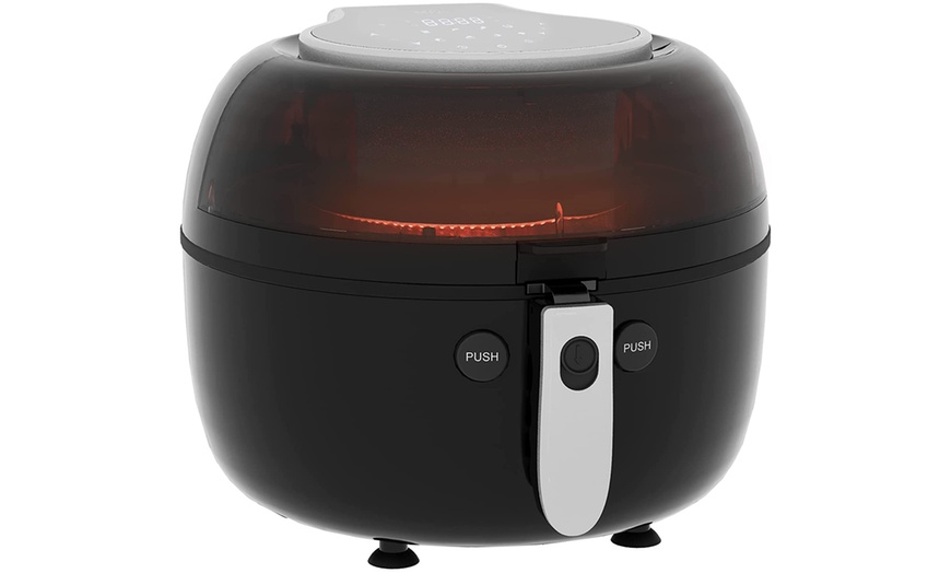 Image 5: HomCom Digital Air Fryer 7L
