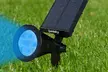 1, 2 ou 4 projecteurs solaires 2en1 Spiky 4 LED multicolores - Second Medium