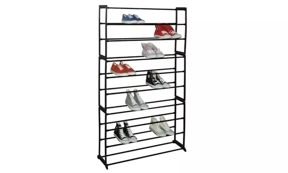 Sunbeam 12-, 30-, or 50-Pair Shoe Racks - Second Medium