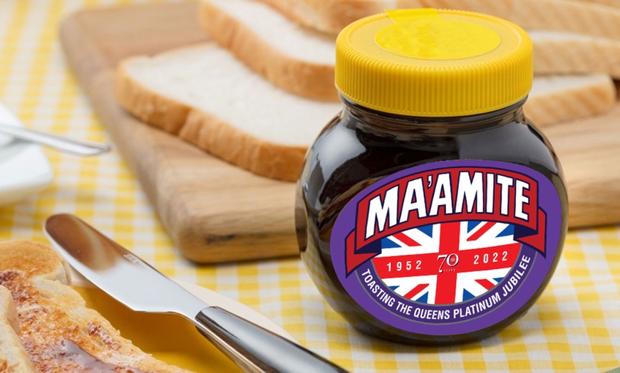 Image 2: Marmite Queen's Jubilee Limited Edition Two Jars