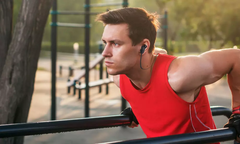RevJams Active Pro Sweat-Resistant Bluetooth Earbuds - Second Medium