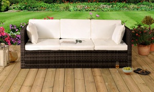 Salerno Rattan-Effect Sofa