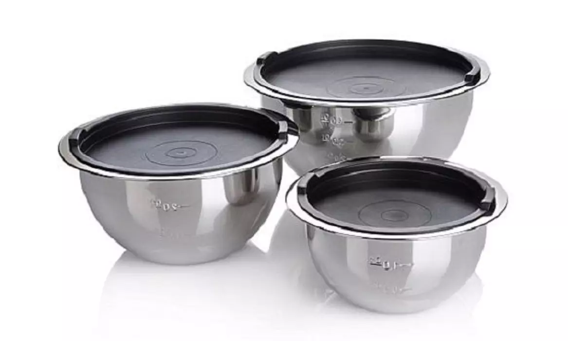 Wolfgang Puck Stainless Steel Mixing Bowl Set (6-Piece) - Primary Image