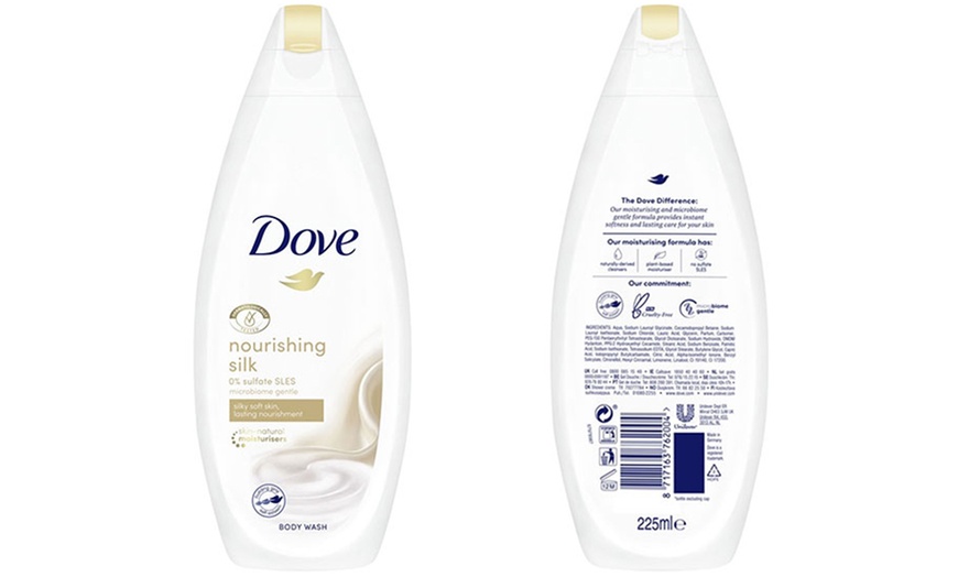 Image 13: Six Dove Cream Body Washes