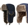 Image 2: Faux Fur Wind-Resistant Trooper Hat